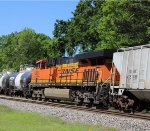 BNSF 6283 as mid train DPU on train 350